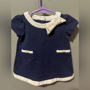 Janie and Jack Navy Blue Classic Garden Dress